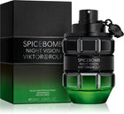 Тоалетна вода за мъже Viktor & Rolf Spicebomb Night Vision EDT, аромат с тъмни и пикантни нотки, визуално изображение