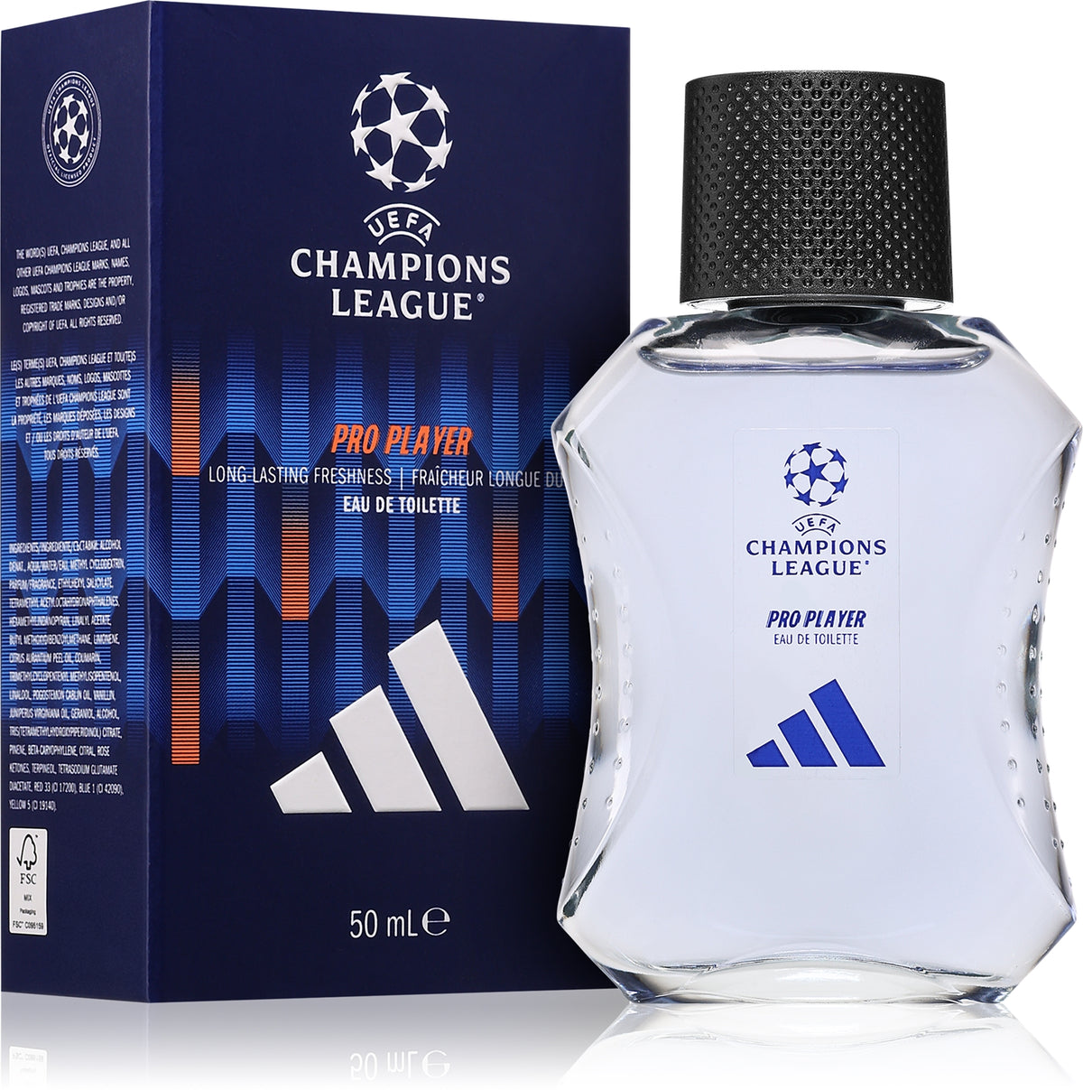 Adidas UEFA Champions League Pro Player, тоалетна вода, мъжки аромат