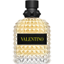 Мъжки парфюм Valentino Uomo Born In Roma Yellow Dream EDP, бутилка с жълт дизайн, излъчващ свежест и елегантност