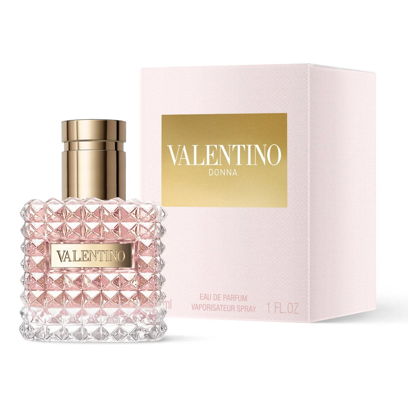 Дона ЕАУ парфюмна вода за жени от Valentino, елегантен флакон с ароматна парфюмна есенция.