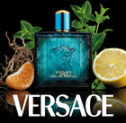 Версаце Eros EDP парфюмна вода за мъже, 50 мл, аромат с цитрусови и дървесни нотки, елегантен и съблазнителен аромат