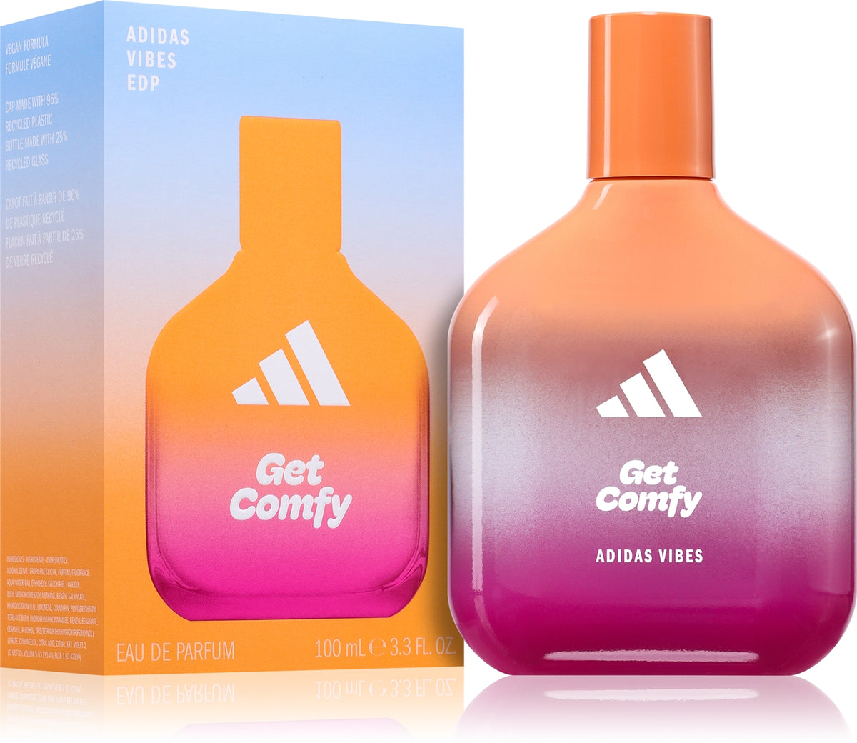 Adidas Vibes Get Comfy, парфюмна вода, унисекс аромат