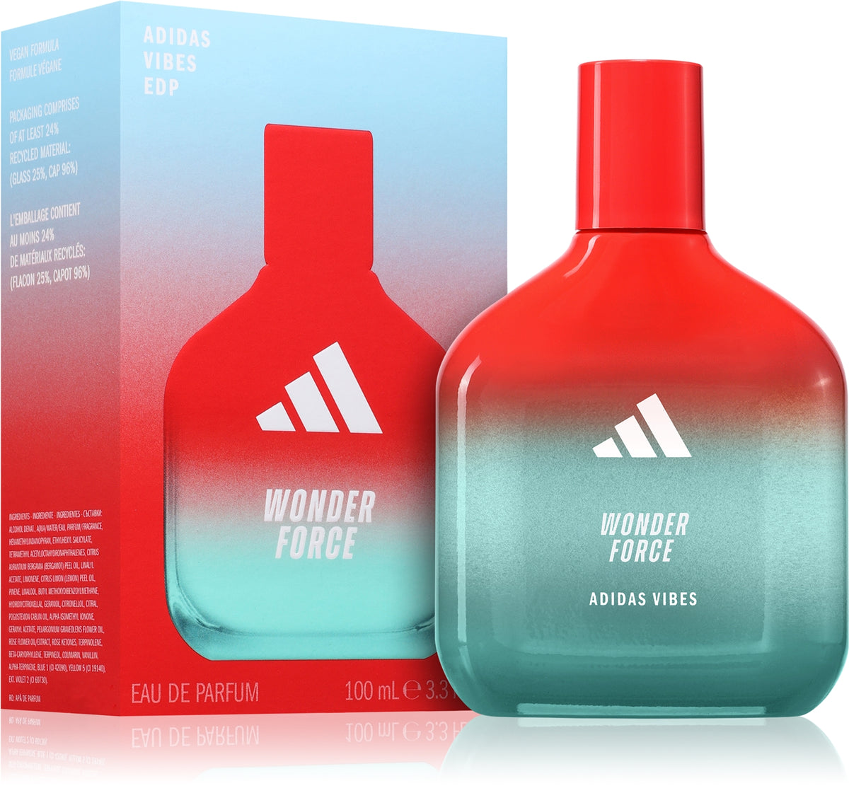 Adidas Vibes Wonder Force, парфюмна вода, унисекс аромат