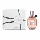 EDP парфюмна вода за жени Viktor & Rolf Flowerbomb Tester 100 мл, бутилка с цветен дизайн и капачка.