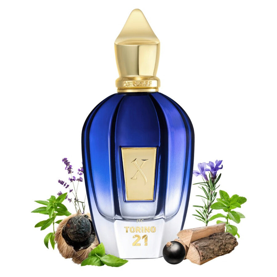 Тест за парфюмна вода Xerjoff Torino21 Eau De Parfum за мъже и жени, 34 мл, флакон с елегантен дизайн
