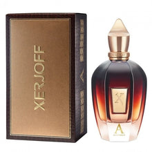 Xerjoff Alexandria II EDP парфюмна вода за мъже и жени, бутилка с елегантен дизайн, изображение на ароматната парфюмна течност
