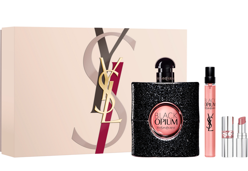 Black Opium EDP 90 ml + 10 ml + Mini Loveshine High Shine Lipstick №44